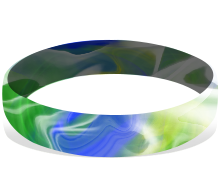 Lightgreen/Yellow/White/Blue