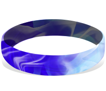 Violet/LightBlue/White